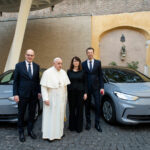 Volkswagen electrifies the Vatican's vehicle fleet